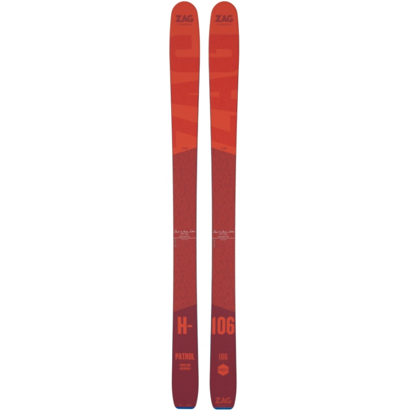 H106 patrol  Ski seul Zag 